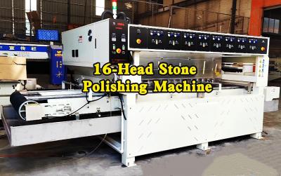 16-Head Marble Surface Polishing Machine